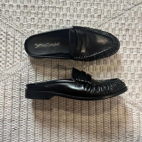 Jeffrey Campbell Shoes - SOLD Jeffrey Campbell Goddard Penny Loafer Mules